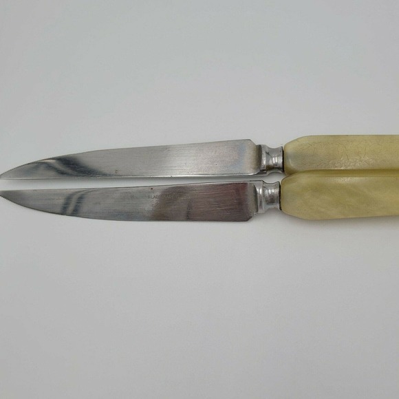 Vintage Sheffield England Steak Knife Set of 3 - Picture 4 of 10